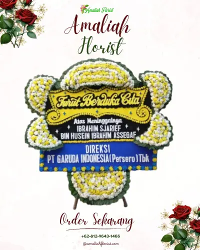 Papan Bunga Duka di Seloharjo